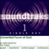 Unmerited Favor Of God [Music Download]