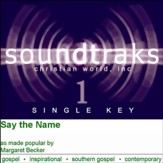Say The Name [Music Download]
