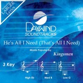 He's All I Need [Music Download]