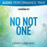 No Not One [High Key Without Background Vocals] [Music Download]
