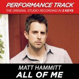 All of Me (Medium Key Performance Track With Background Vocals) [Music Download]