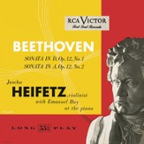 Beethoven: Sonata in D, Op. 12, No. 1; Sonata in A, Op. 12, No. 2 [Music Download]