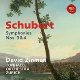 Schubert: Symphonies Nos. 3 & 4 [Music Download]