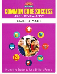 Barron's Common Core Success: Math, Grade 4
