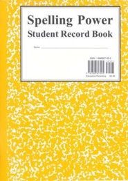 Yellow Student Record Book--Grades 6 and Up