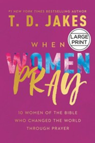 Hardcover Large Print Book Women