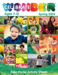 Celebrate Wonder: Elementary Ages 7-12 Take-Home Activity Sheets, Spring 2024