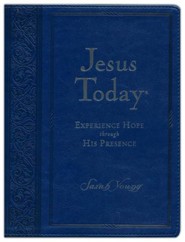 Jesus Today, Deluxe Ed., Large Print - Soft Leather-Look, Navy