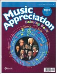 Music Appreciation: Book 1 for Elementary Grades, Coloring Book