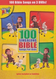 100 Sing-Along Bible Songs for Kids DVD