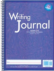 Zaner-Bloser My Writing Journal, Liquid Purple Grades 3-4