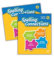 Zaner-Bloser Spelling Connections Grade K: Student & Teacher Editions (Homeschool Bundle -- 2016 Edition)