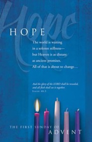 Hope ( Isaiah 40:5) Bulletins, 100