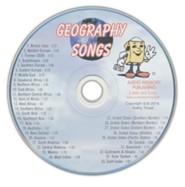 Audio Memory Geography Songs CD Only