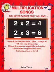 Audio Memory Multiplication Songs Book Only