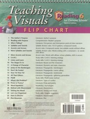 BJU Press Reading 6: Full as the Wolrd, Teaching Visuals Flip Chart, Second Edition