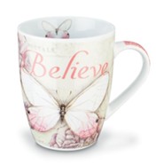 Believe, Butterfly Mug