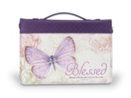 Blessed, Butterfly Bible Cover, Large