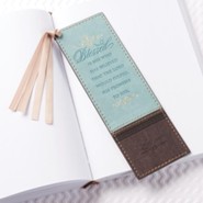Blessed Is She Who Has Believed, Lux Leather Pagemarker