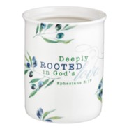 Deeply Rooted in God's Love Utensil Holder