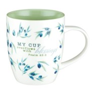 My Cup Overflows with Blessings Mug