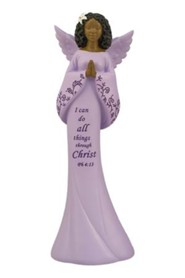 I Can Do All things Through Christ, Angel Figurine