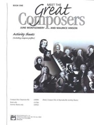 Meet the Great Composers, Book 1 Activity Sheets
