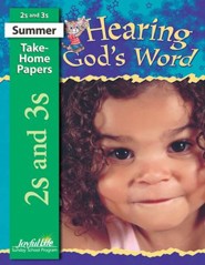 Hearing God's Word (ages 2 & 3) Take-Home Papers