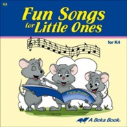 Abeka Fun Songs for Little Ones K4 Audio CD