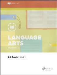 Lifepac Language Arts Grade 3 Unit 1: Old and New Skills
