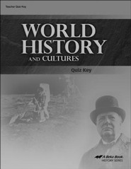 Abeka World History and Cultures Quiz Key