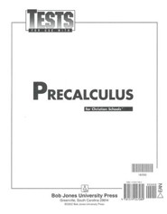 BJU Press Math 12: Pre-Calculus, Tests