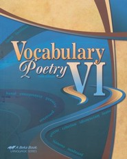Abeka  Vocabulary, & Poetry VI Gr 12