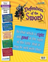 Defenders of the Sword Junior (Grades 5-6) Memory Verse Visuals