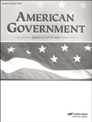Abeka American Government Quizzes/Tests