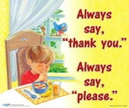 Always Say Thank You Visual Song Cards (2s/3s- Beginner)