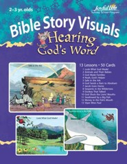 Extra Hearing God's Word (Ages 2 & 3) Bible Story Lesson Guide