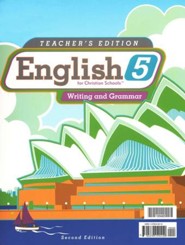 BJU Press English Grade 5 Teacher's Edition (Second Edition)