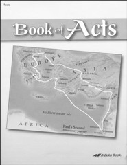 Abeka Book of Acts Tests