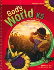 Abeka God's World K5 Teacher Edition