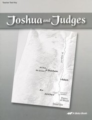 Abeka Joshua and Judges Tests Key