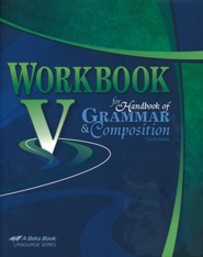 Abeka Workbook V for Handbook of Grammar & Composition