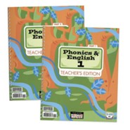 BJU Press Phonics & English 1 Teacher's Edition (Revised)