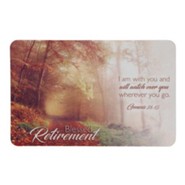 Blessed Retirement, Genesis 28:15, Pocket Card