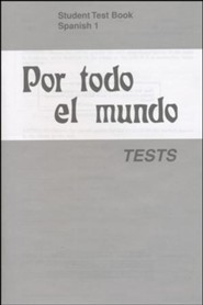 Abeka Por todo el mundo Spanish Year 1 Tests