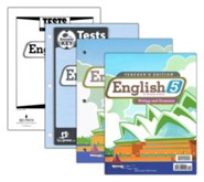 BJU Press English Grade 5, Homeschool Kit (2nd Edition)