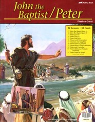 Abeka John the Baptist/Peter Flash-a-Card Set