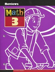 BJU Press Math Grade 3 Reviews Activity Book, Third Edition