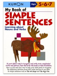 Kumon My Book of Simple Sentences, Ages 5-7