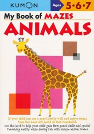 Kumon My Books of Mazes: Animals